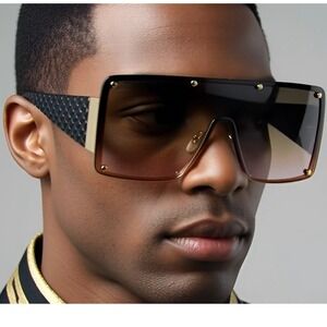 Futuristic Modern Contemporary Retro Party SUN GLASSES Sleek Lentes‎ Gafas 2026